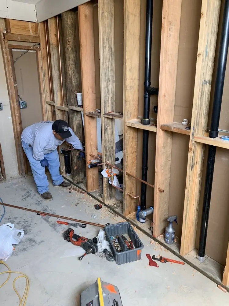 Commercial rough-in plumbing for Trenchless Sewer Repair in Pontiac